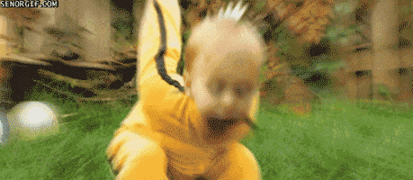 enter the dragon baby GIF by Cheezburger