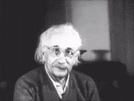 albert einstein GIF