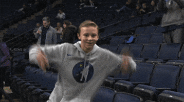 minnesota timberwolves dancing GIF by NBA