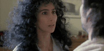 Moonstruck Wake Up GIF by Top 100 Movie Quotes of All Time