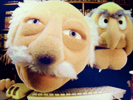 old statler and waldorf GIF