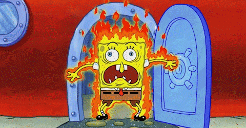 spongbob on fire gif.gif