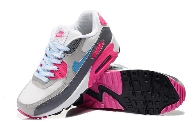UM297-Nike-Air-Max-90-Premium-Womens-Grey-Pink-Blue-Running-Shoes_2.jpg