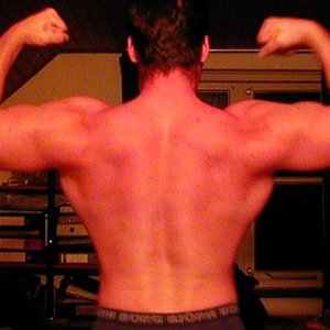 Back Double Biceps