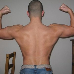 back double biceps