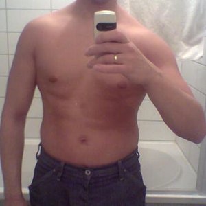 januari 2006 na 6 maanden niet trainen en slecht eten