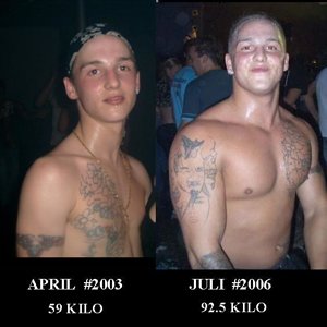 LINKS Junky XS RECHTS Junky XL in de bulk