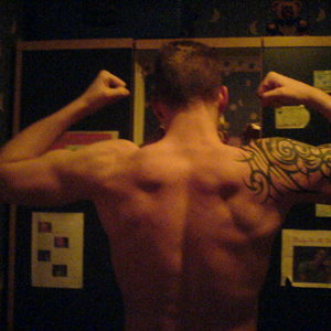 foto van me rug week 3