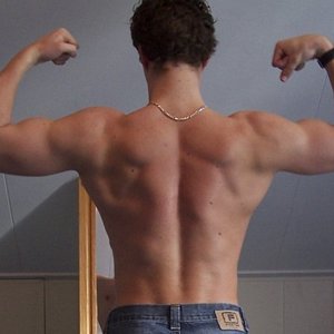 back double biceps