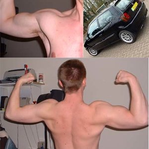 front, back en car (opvulling)