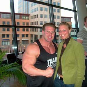 25 maart 2007 in Deventer met Jay Cutler