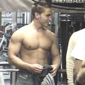 ik in onze oude gym,waar is de tijd. :-)