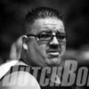 Me myself and I tijdens een photoshoot op de grand prix van Slovenie 2005