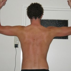 rug foto na training van 6 weken