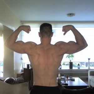 Back Double Biceps