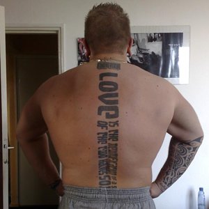 Eerste Lat Spread foto.