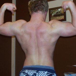 Back Double Biceps