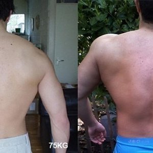 Vergelijking rug 75kg - 90kg