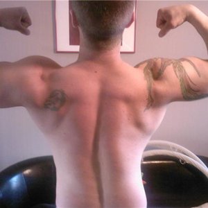 rugpose na 4 maand trainen