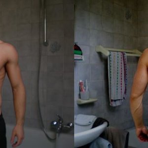 front en back semi relaxed