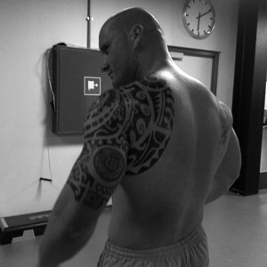 Tattoo from the back