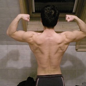 back double biceps