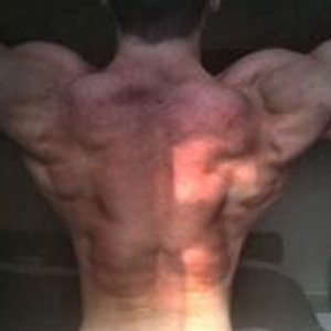 Back double biceps - 10 weeks out