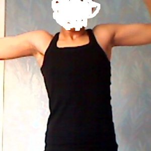 Biceps beginnen te komen