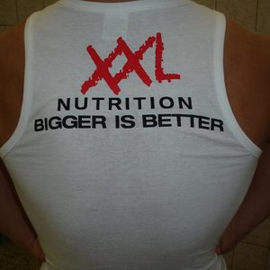 Rug + Nieuw shirt van Nutrition