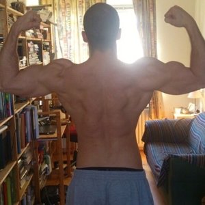 Back Double Biceps