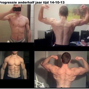 Progressie anderhalf jaar tijd