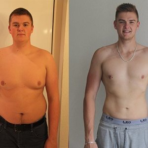 Johnno 45 kilo afgevallen