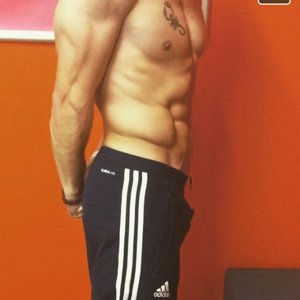 After workout. Physique?