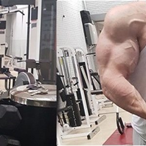 Bicep pump en iets droger