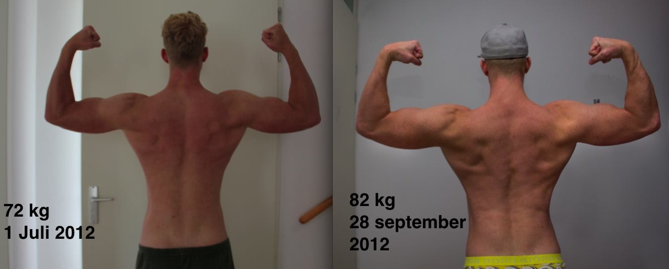 2.5 maand progressie