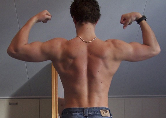 back double biceps