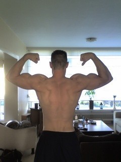Back Double Biceps