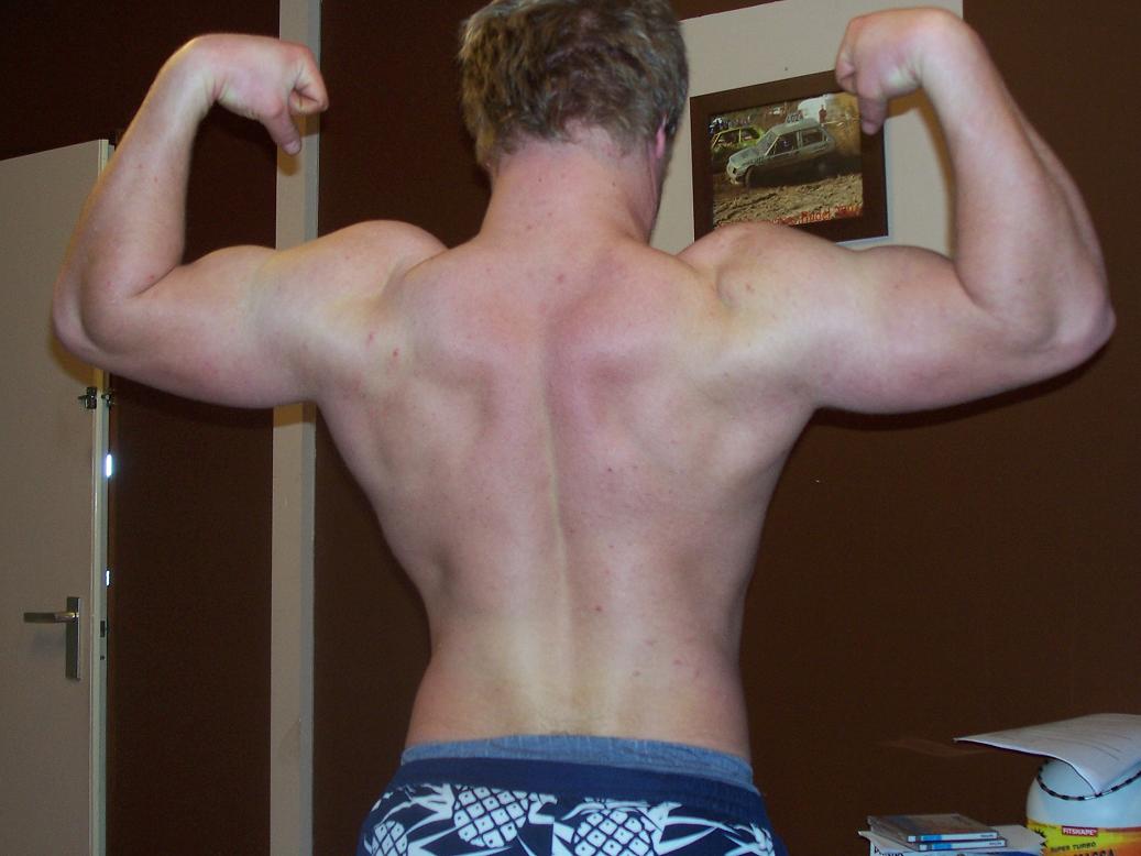 Back Double Biceps