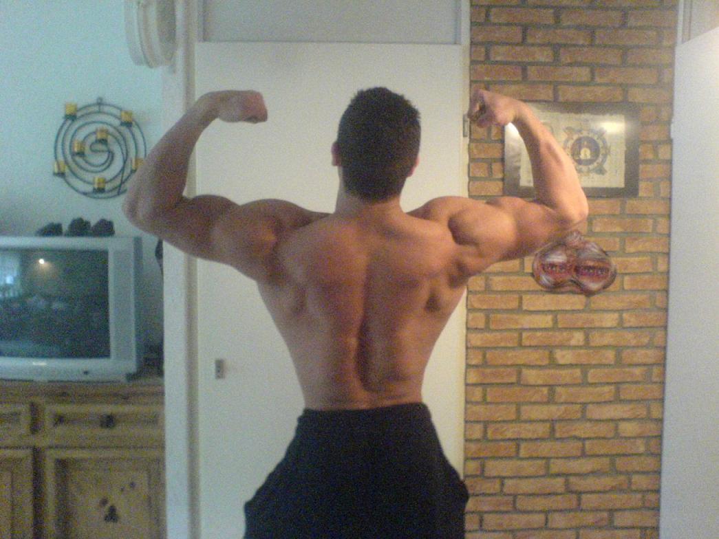back double biceps