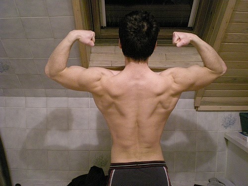 back double biceps