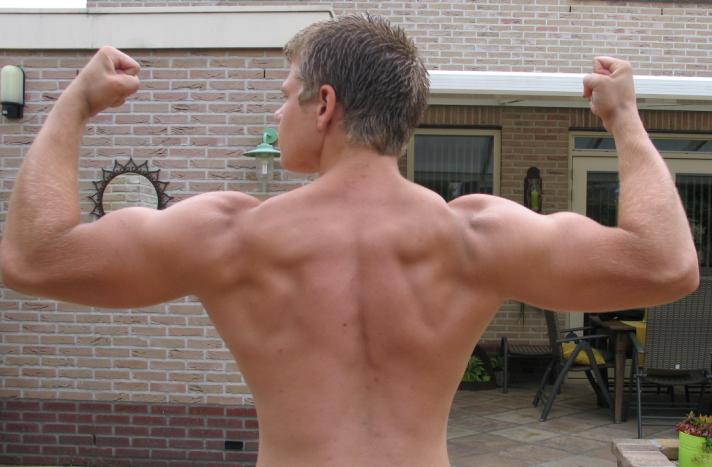 back double biceps