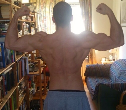 Back Double Biceps