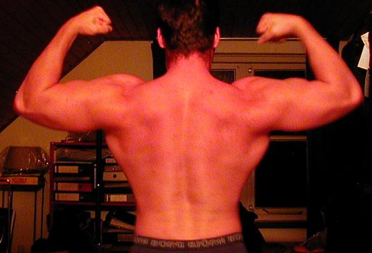 Back Double Biceps