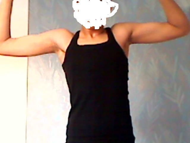 Biceps beginnen te komen