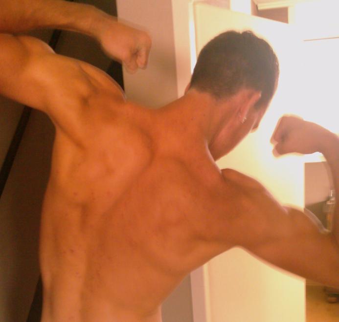 Double back bicep