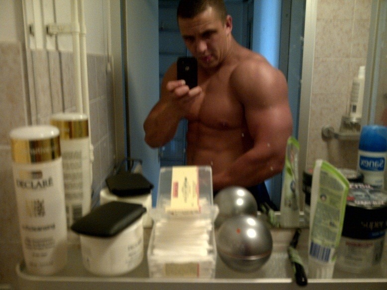 foto arm na training!