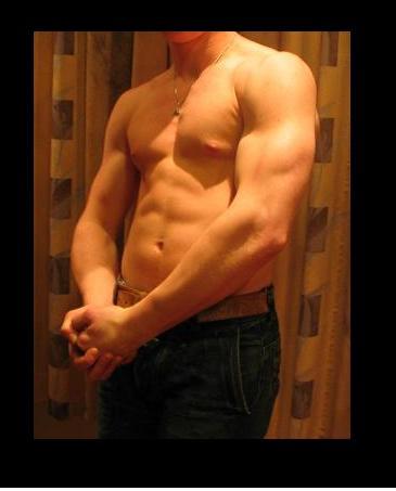 Foto voorkant, buik/triceps