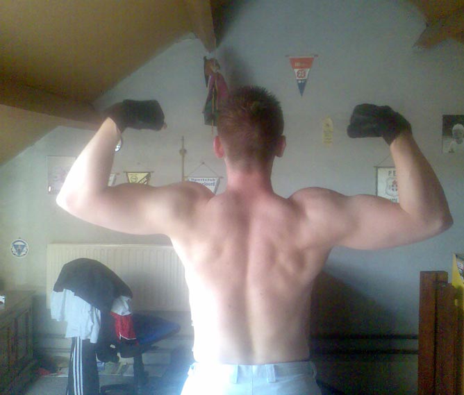 Laatste week rugtraining