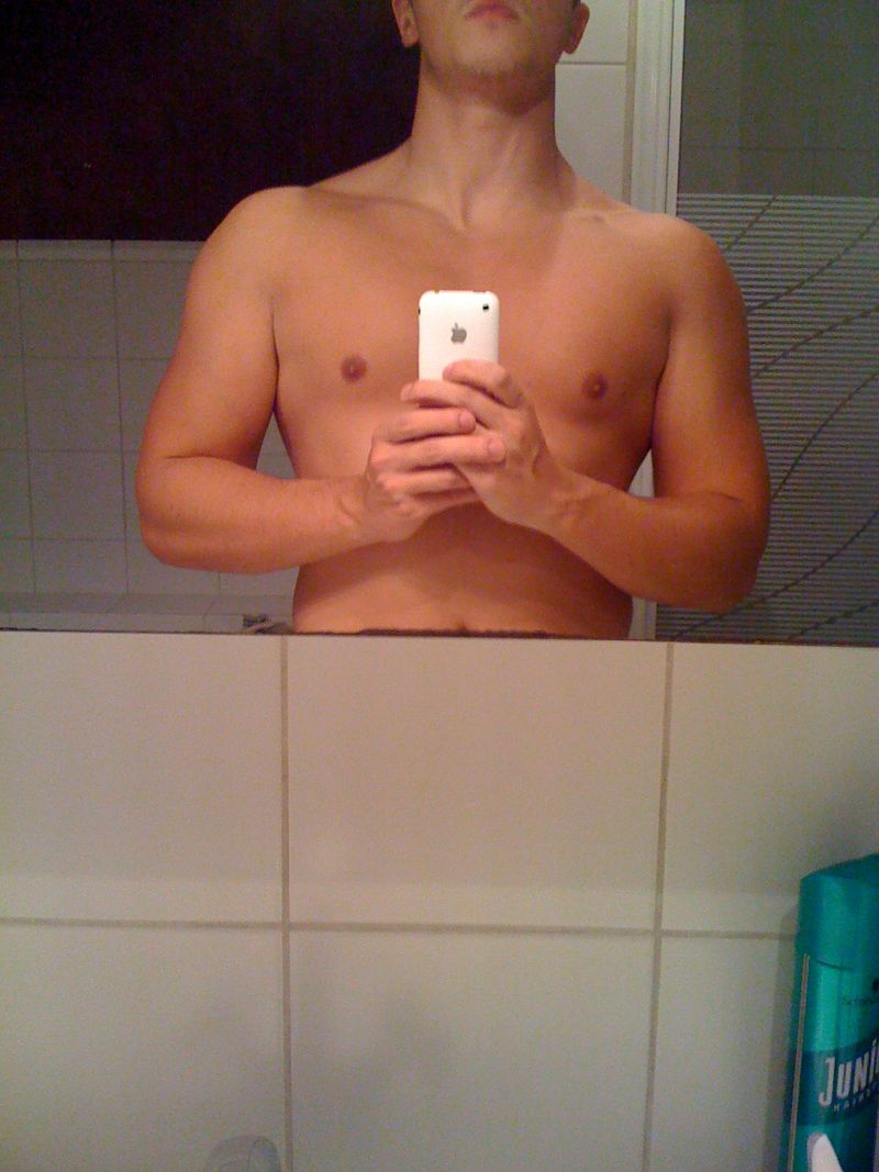 laten meten en zou 14.7%  en 80kg zijn. (1jaartje bezig nu)