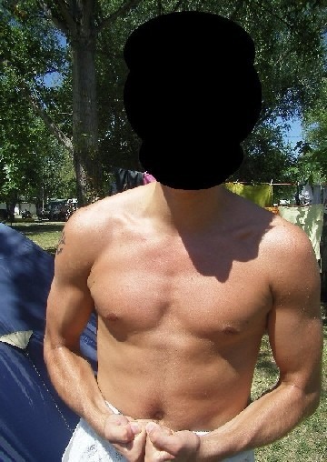 na 1 maand serrieus trainen (before pic)